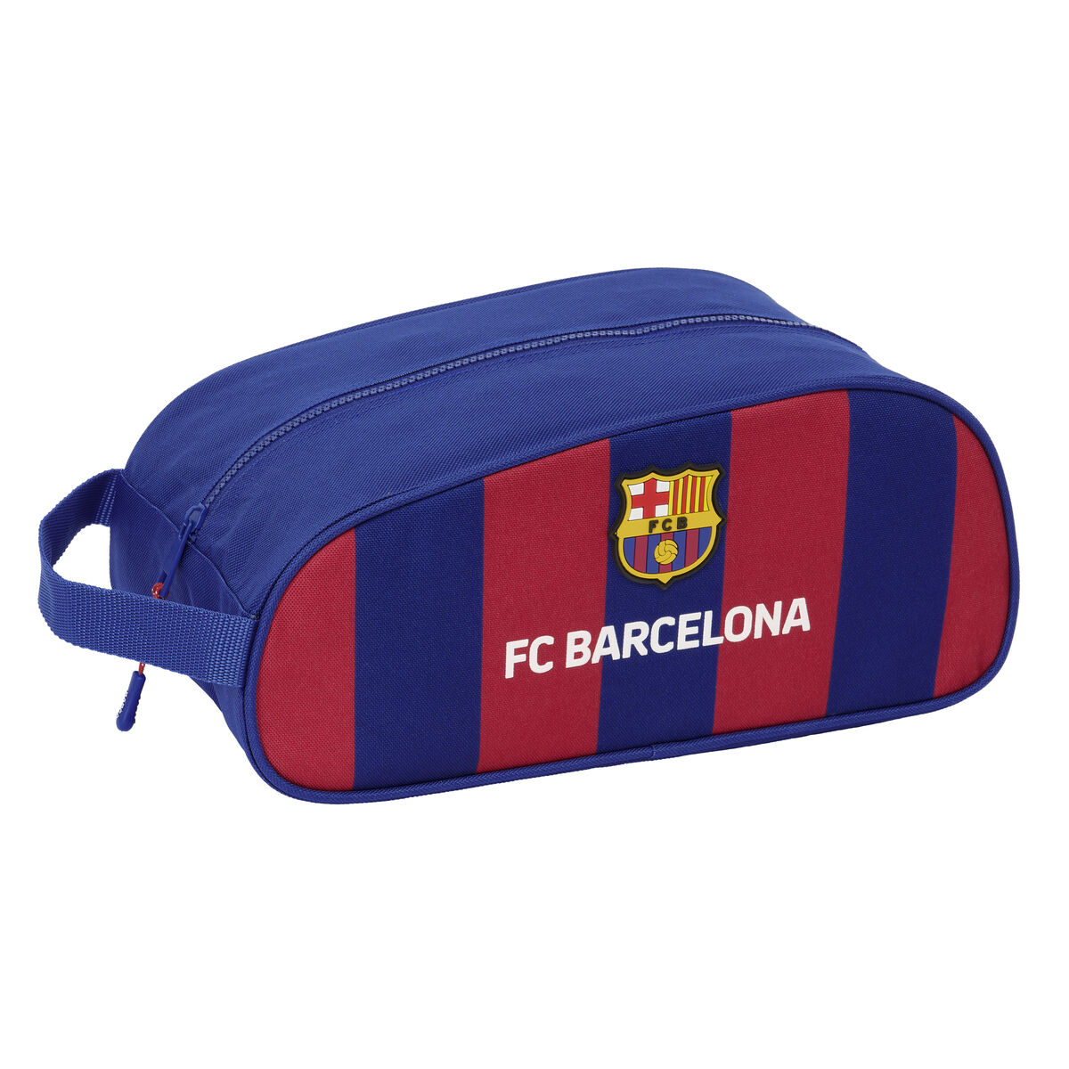 Bolsa para Sapatos de Viagem F.C. Barcelona Grená Azul Marinho 34 x 15 x 18 cm