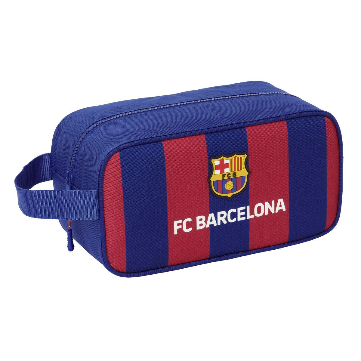 Bolsa para Sapatos de Viagem F.C. Barcelona Grená Azul Marinho 29 x 15 x 14 cm