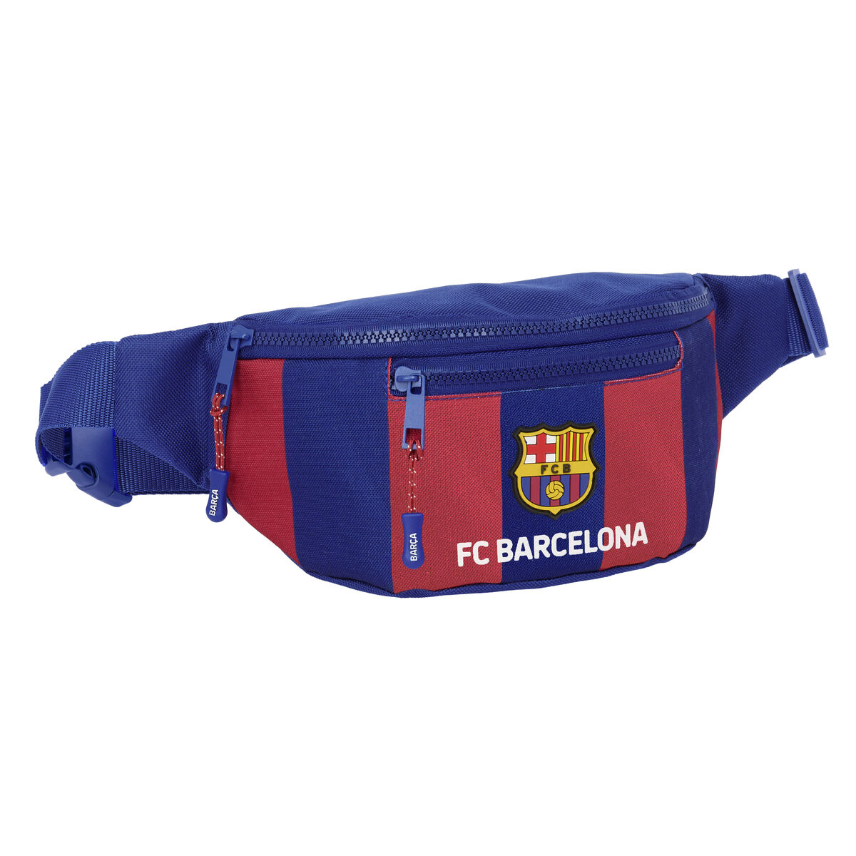 Bolsa de Cintura F.C. Barcelona 24/25 Grená Azul Marinho Desportivo 23 x 12 x 9 cm