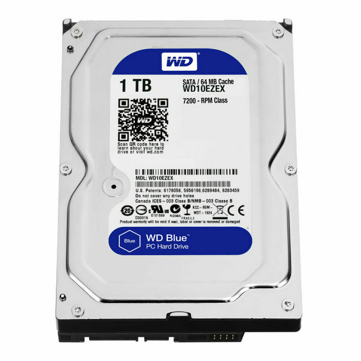 Disco Duro Western Digital WD10EZEX 3,5"