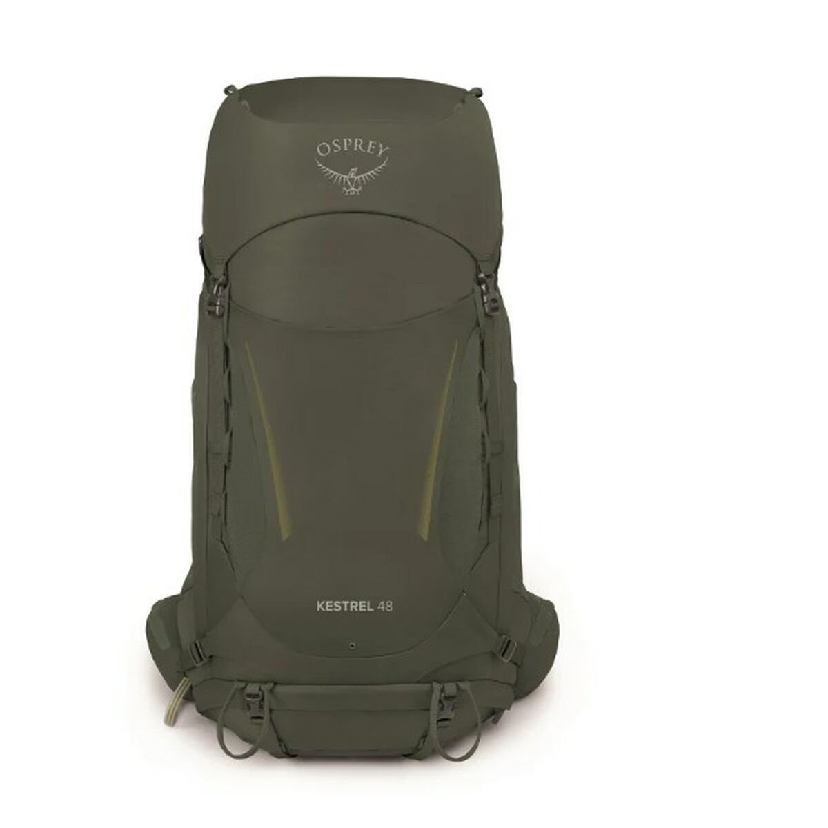 Mochila de caminhada Osprey Kestrel 48 Caqui 48 L