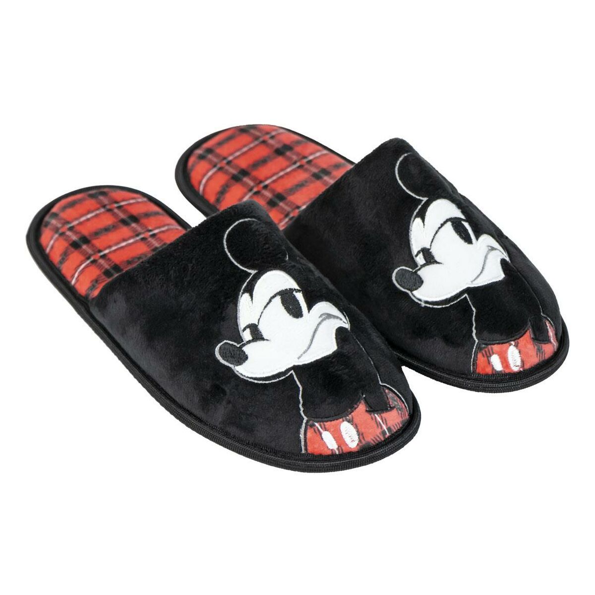Chinelos de casa Mickey Mouse Preto