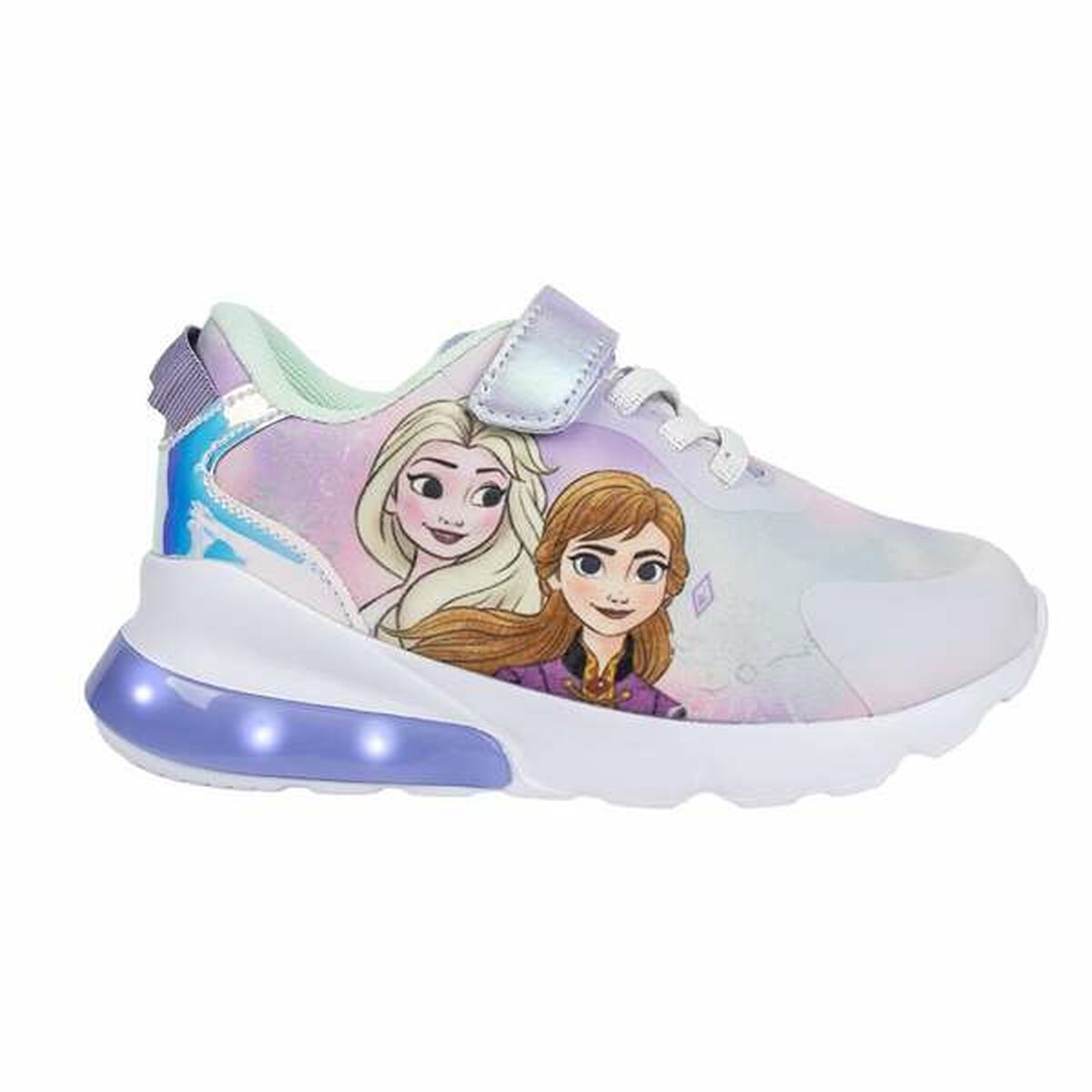 Sapatilhas Desportivas com LED Frozen Lilás 32