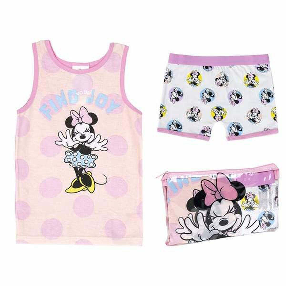 Pijama Infantil Minnie Mouse 4 Anos