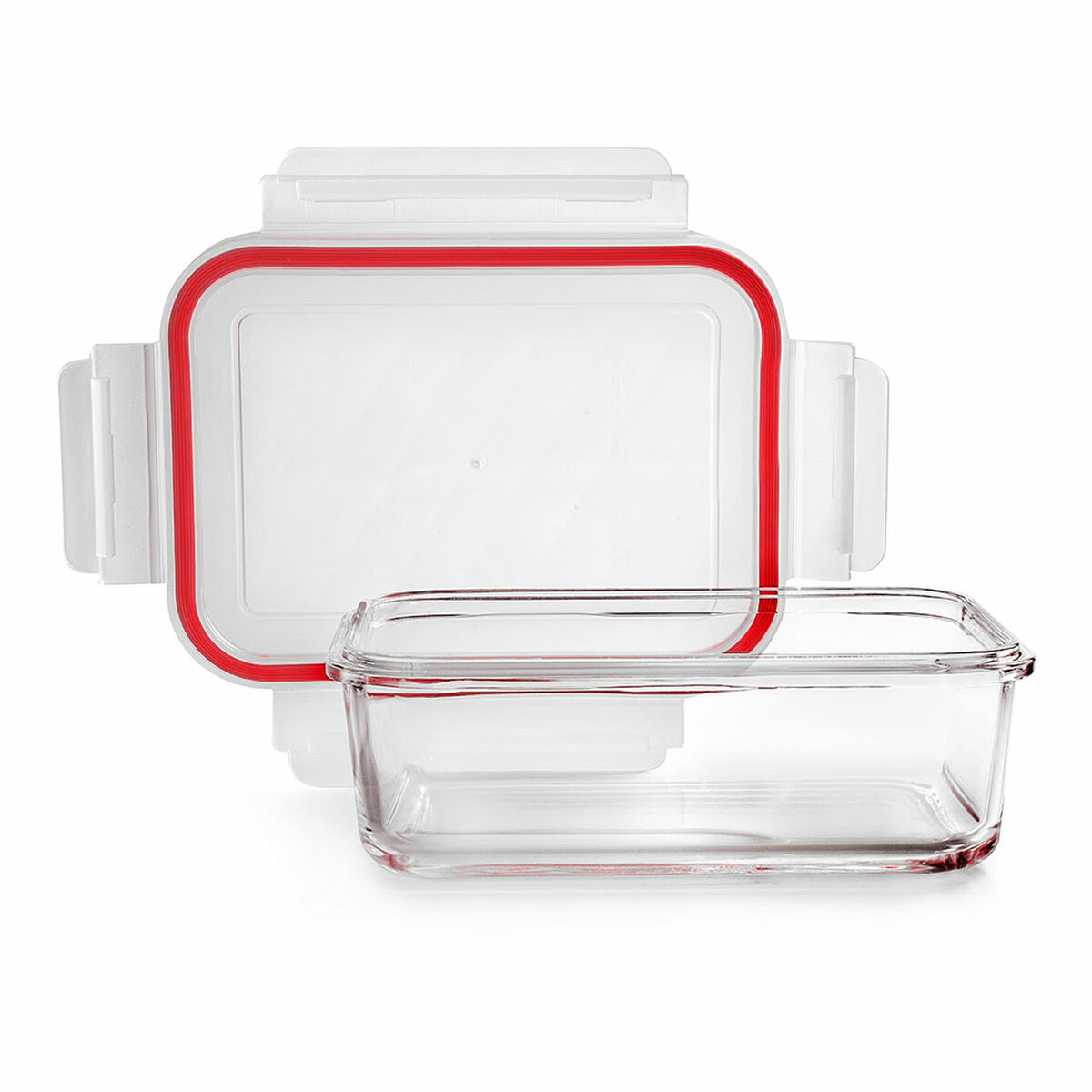 Recipiente para Conservar Alimentos Ibili 754709 Vidro de Borosilicato 900 ml 13,5 x 18,2 x 6,3 cm