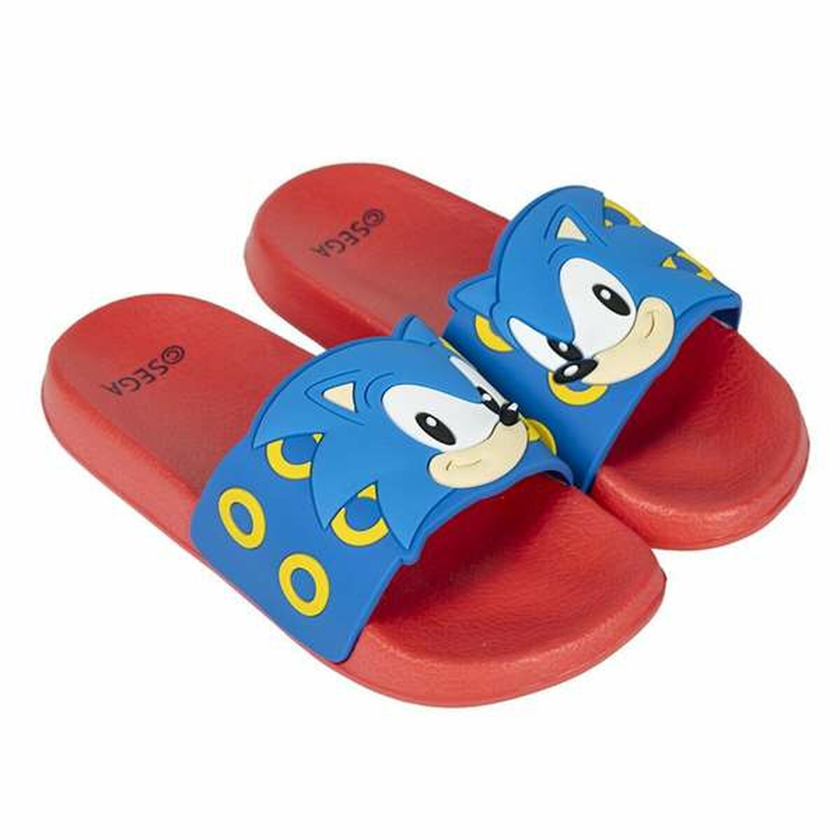 Chinelos para Crianças Sonic Azul Vermelho 30-31