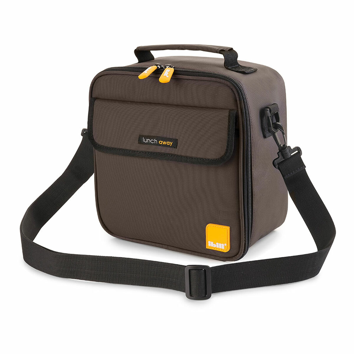 Lancheira com acessórios Ibili 753455 Castanho Poliéster 21 x 12 x 22 cm