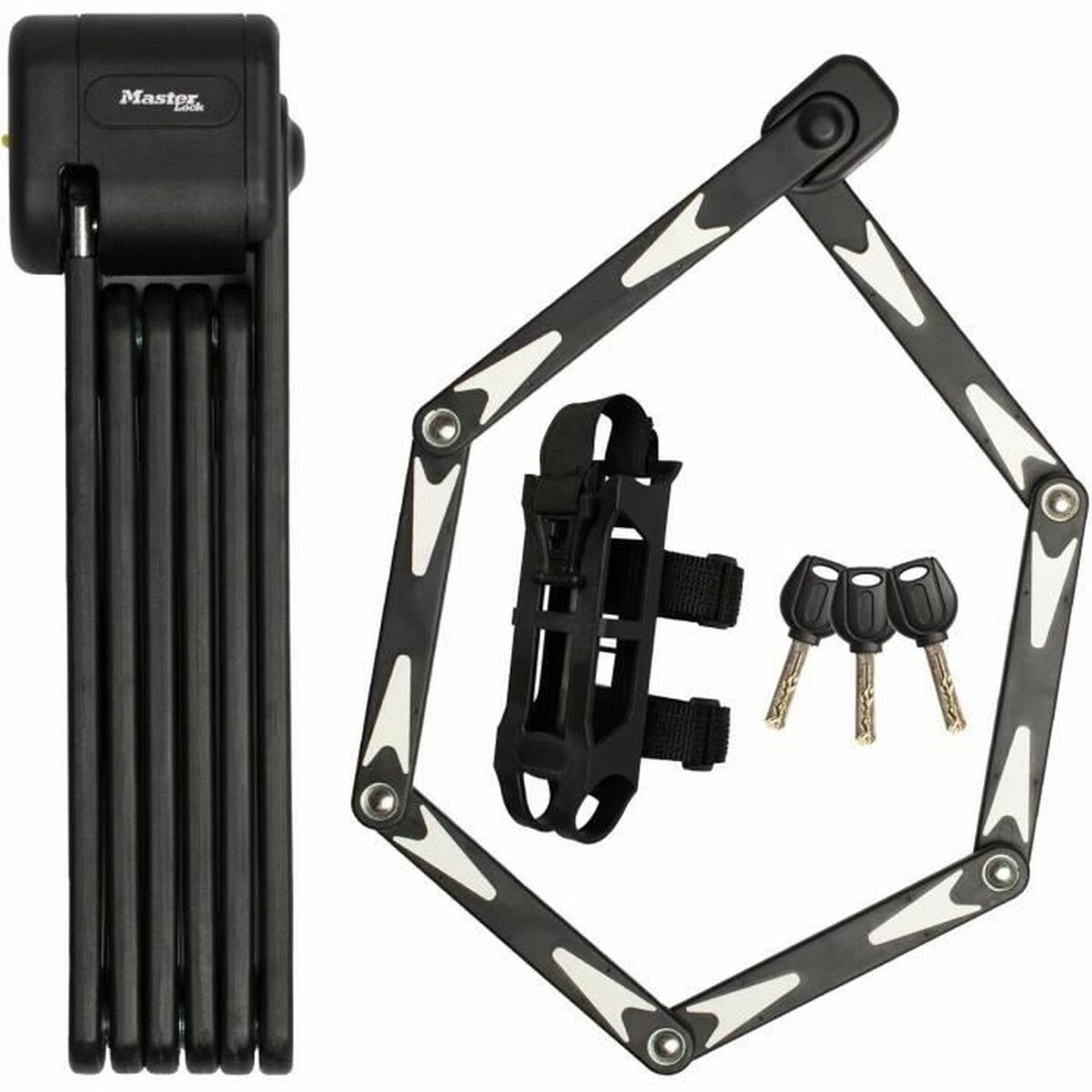 Cadeado com chave Master Lock 28 x 9 x 13 cm Aço