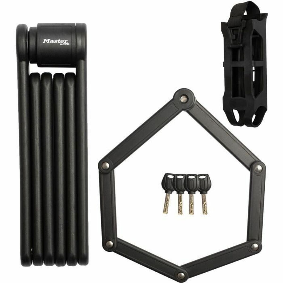 Cadeado com chave Master Lock Aço