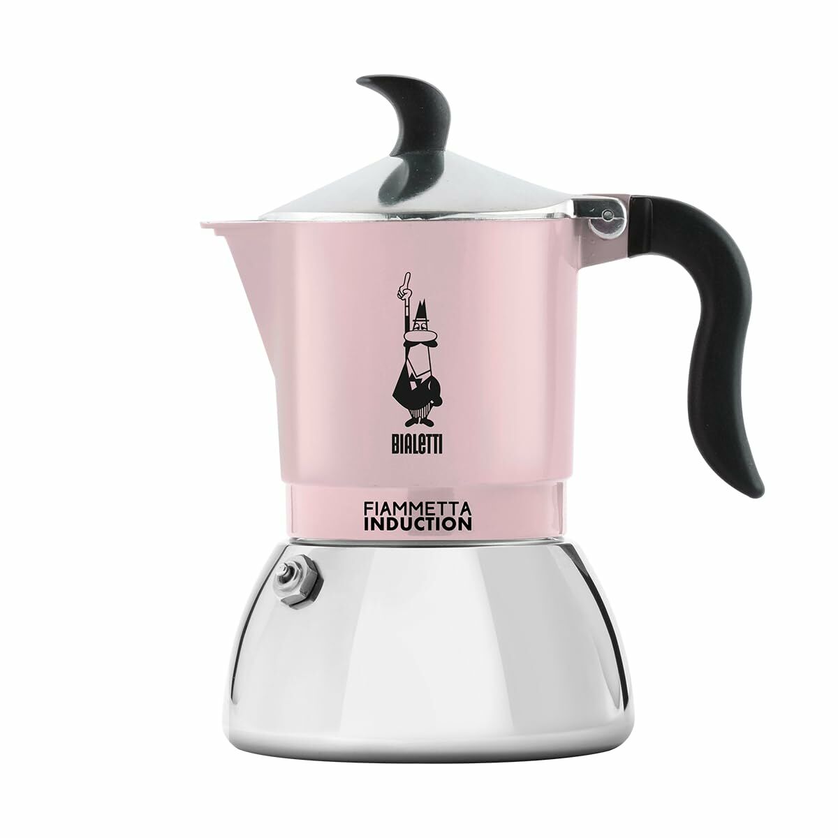 Cafeteira Italiana Bialetti 29589 Aço inoxidável Alumínio 2 Kopjes Cor de Rosa