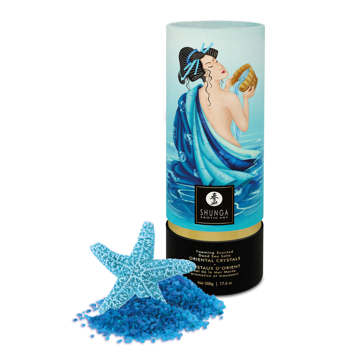 Sais de banho Shunga Oriental Crystals Brise Docean 500 g