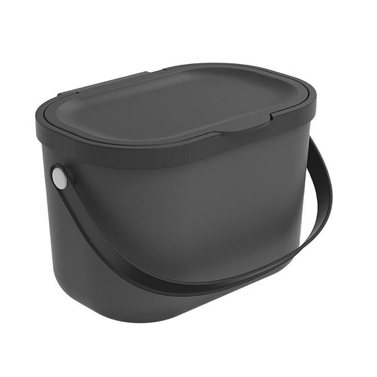 Caixote de Lixo para Reciclagem Rotho Antracite