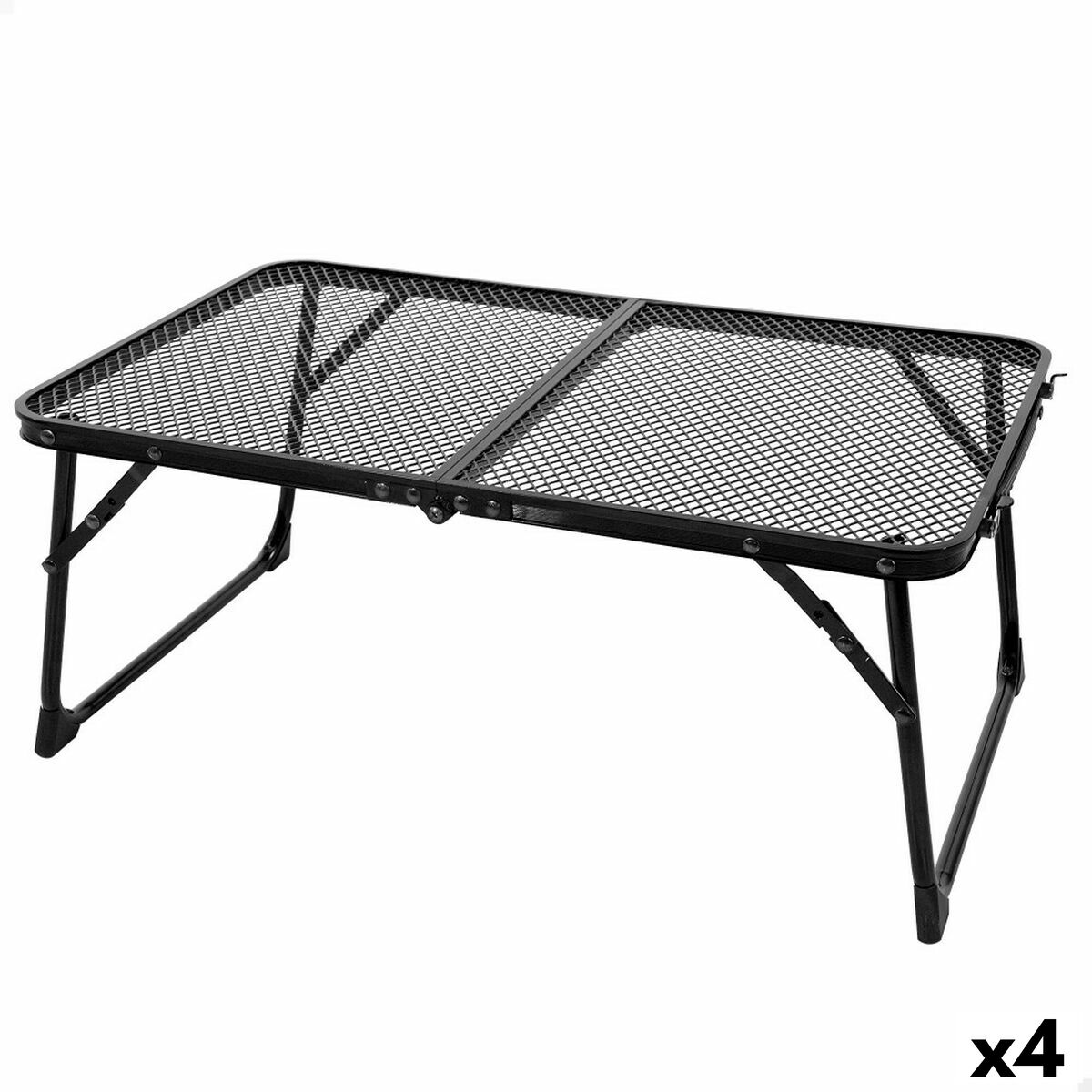 Mesa Dobrável Aktive 60 x 25 x 40 cm (4 Unidades)