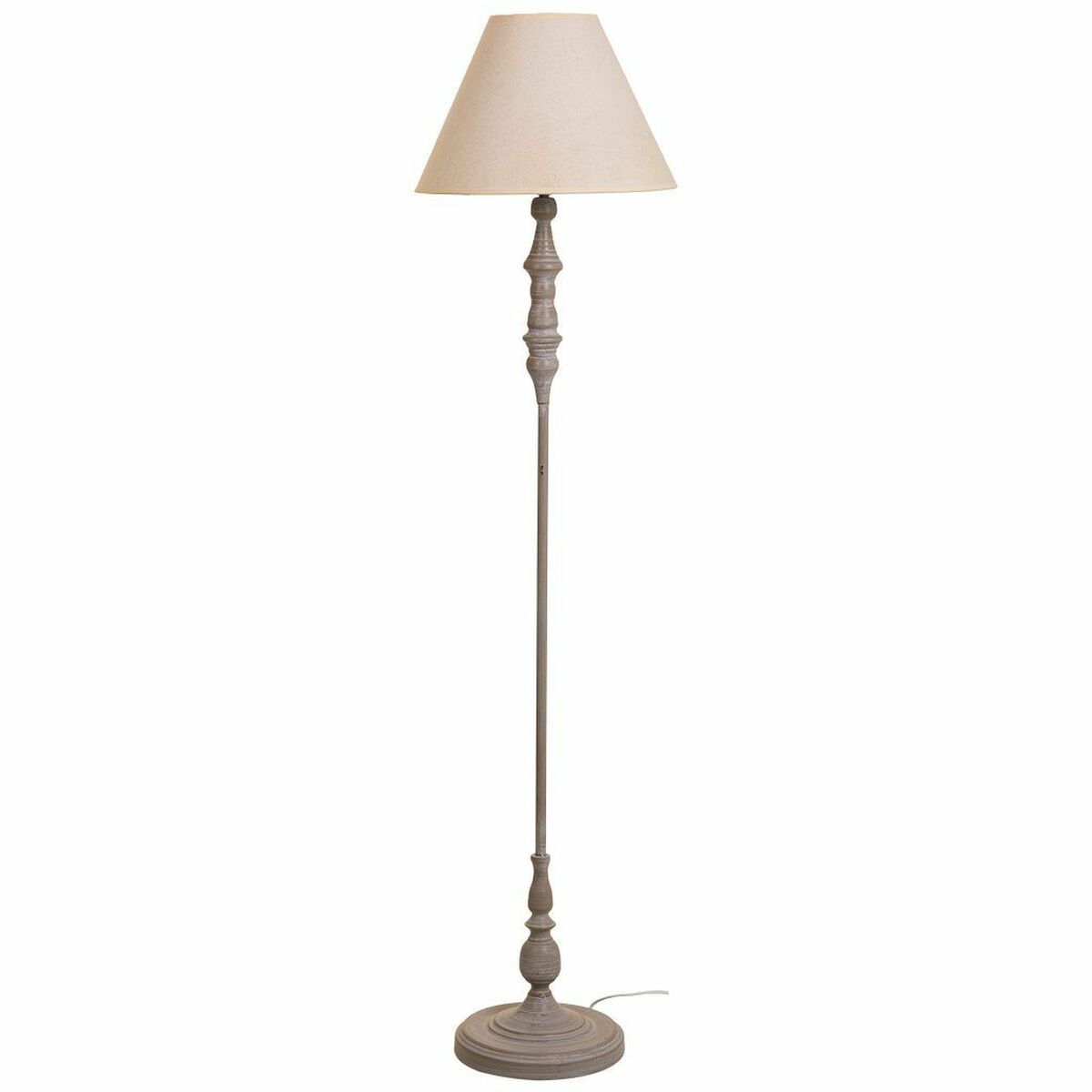 Luminária de chão Alexandra House Living Branco Cinzento 220-240 V 38 x 154 x 38 cm
