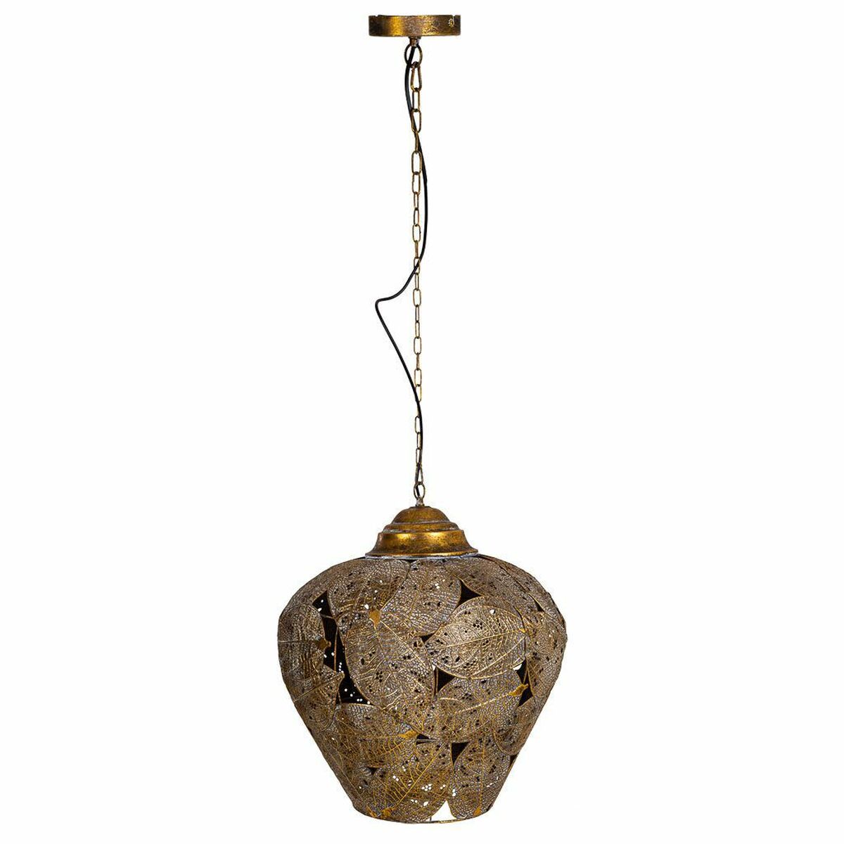 Candeeiro de teto Alexandra House Living Dourado