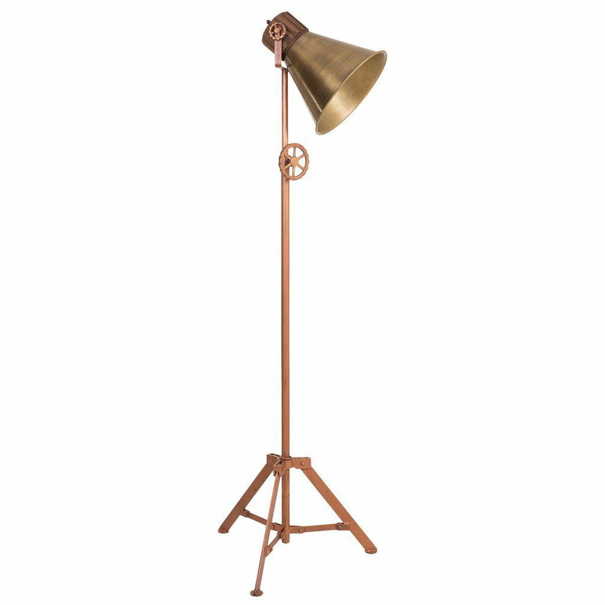 Luminária de chão Alexandra House Living Latão 47 x 163 x 47 cm