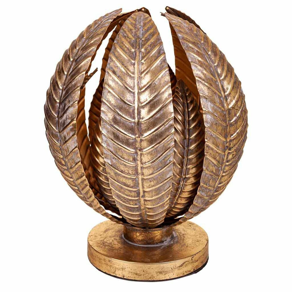 Lâmpada de mesa Alexandra House Living Dourado Ferro 35 x 39 x 35 cm