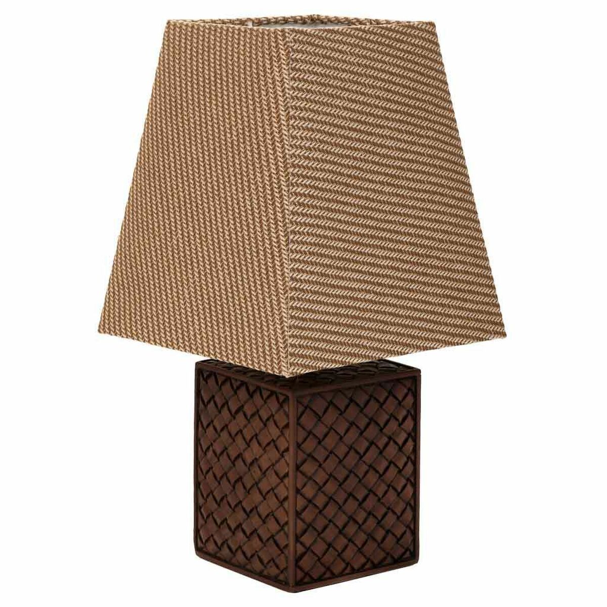 Lâmpada de mesa Alexandra House Living Castanho Poliresina 220-240 V 13 x 24 x 13 cm