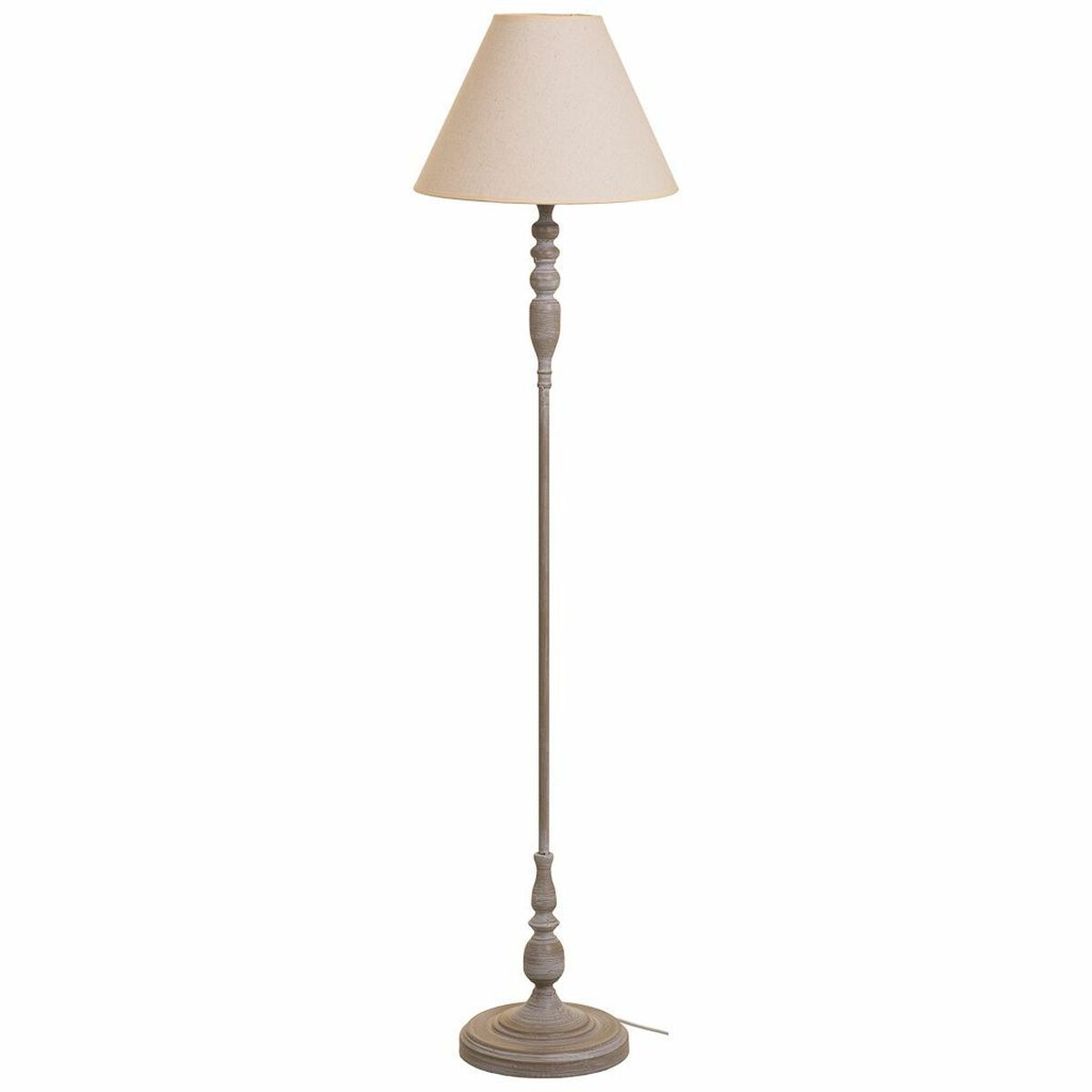 Luminária de chão Alexandra House Living Branco Cinzento 220-240 V 38 x 154 x 38 cm