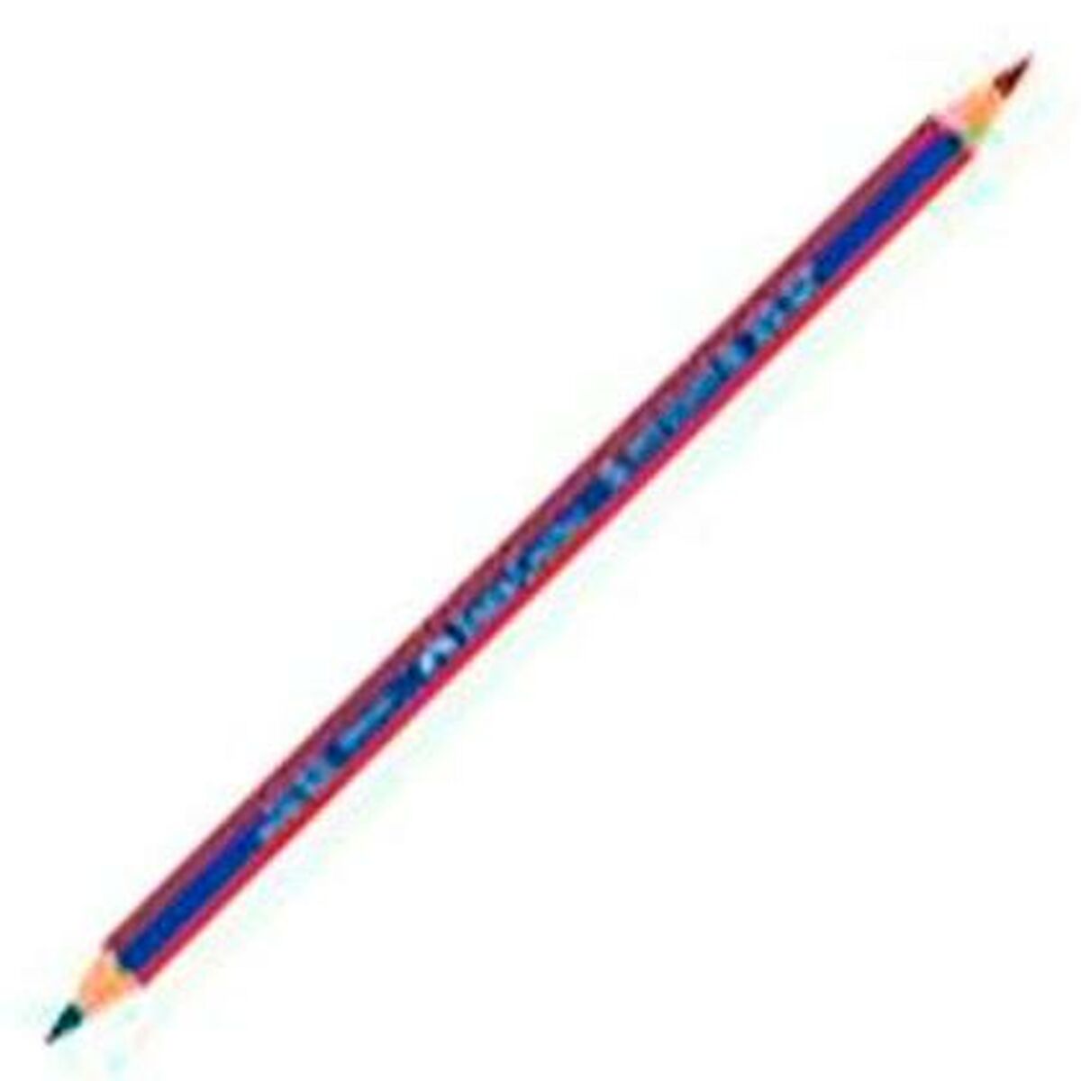 Lápis de cores Faber-Castell 116000 Azul Vermelho (12 Unidades)