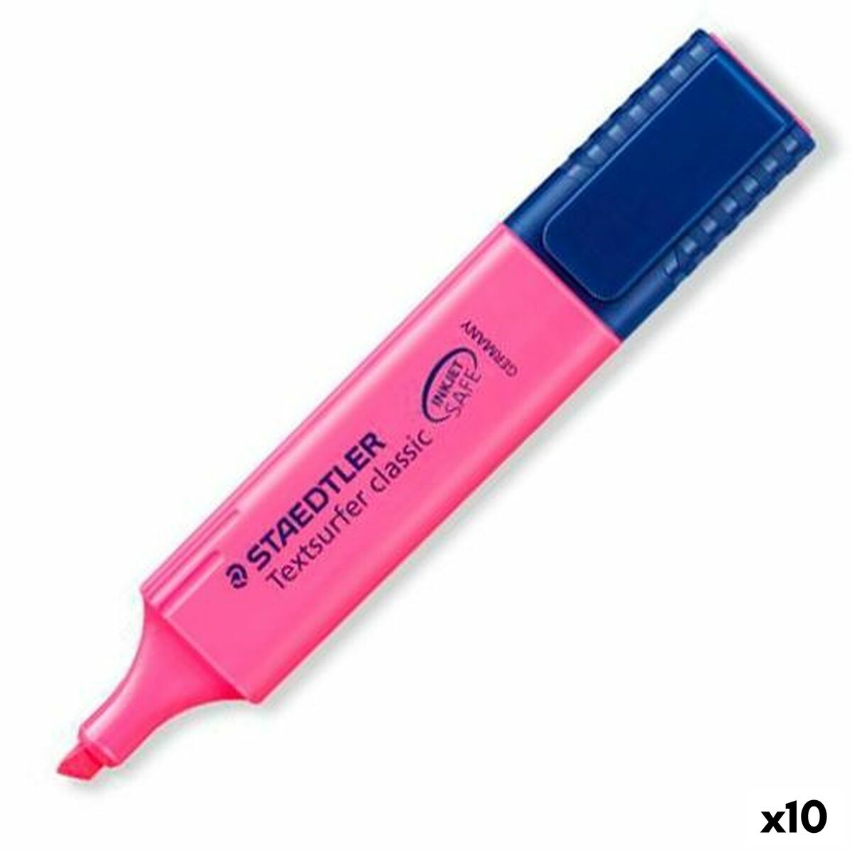 Marcador Fluorescente Staedtler Textsurfer Classic Fúcsia 10 Unidades