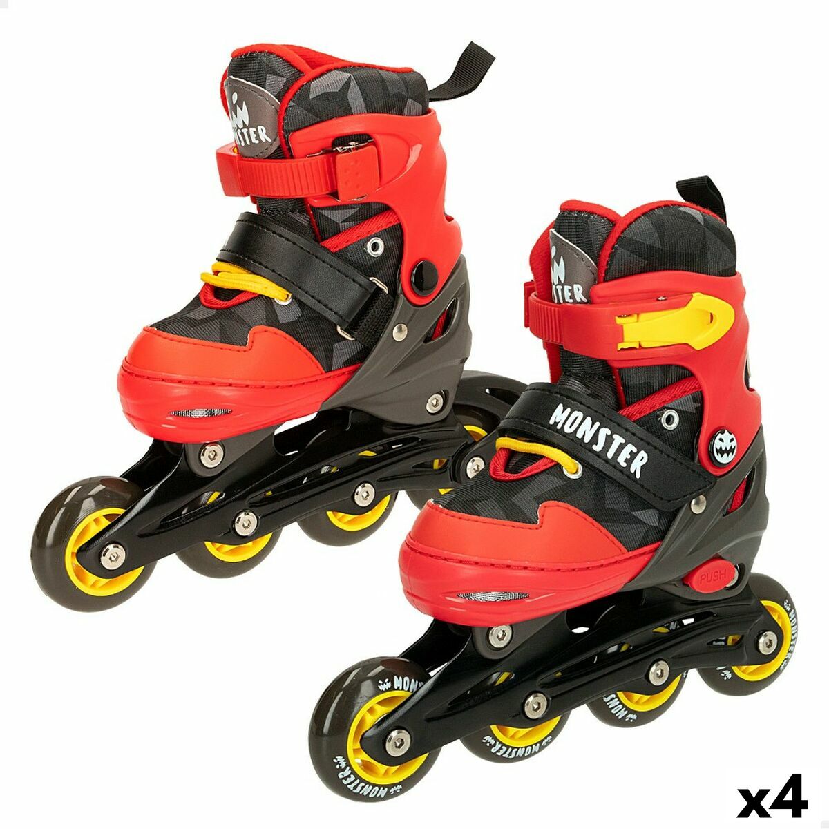 Patins em Linha Colorbaby (4 Unidades)