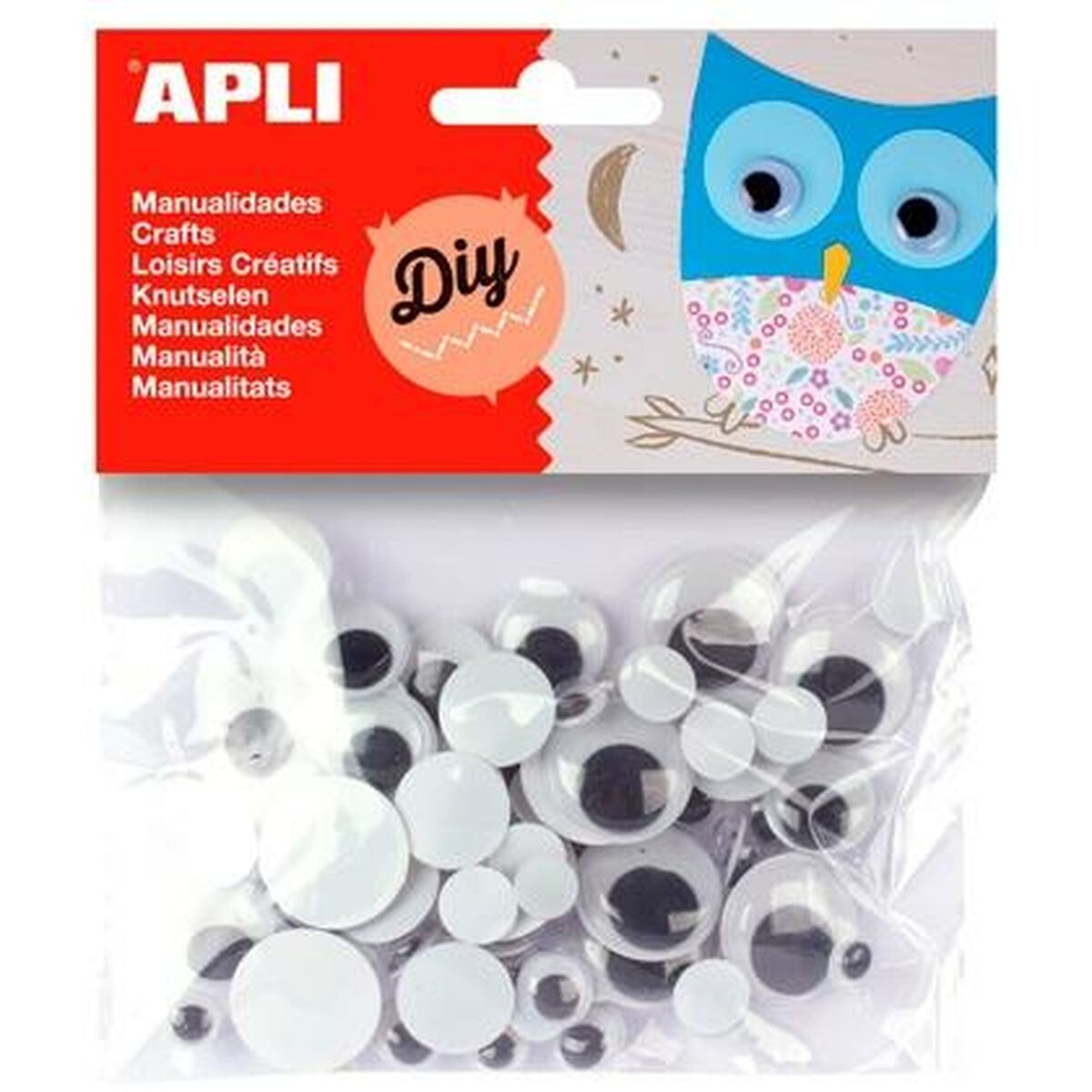 Etiquetas Apli 13058 Preto (5 Unidades)