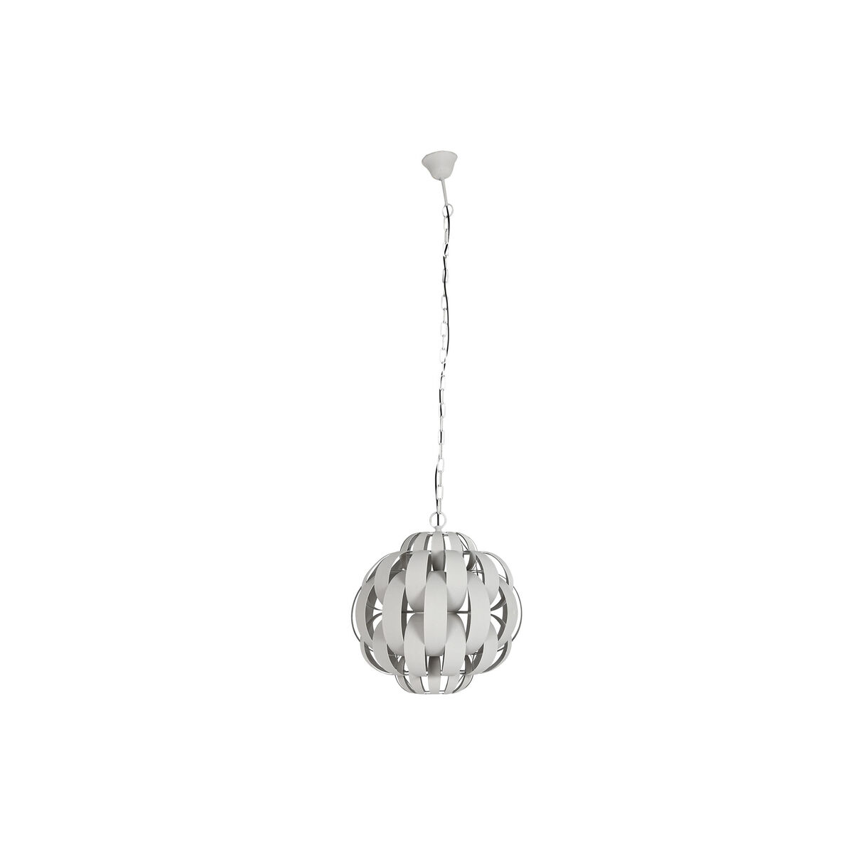 Candeeiro de teto Home ESPRIT Branco Metal 50 W 50 x 50 x 53 cm