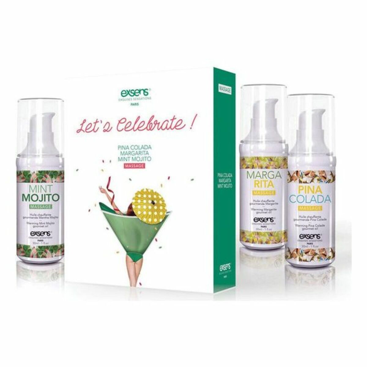 Óleo de Massagem Aromático Exsens 251726 30 ml 50 ml