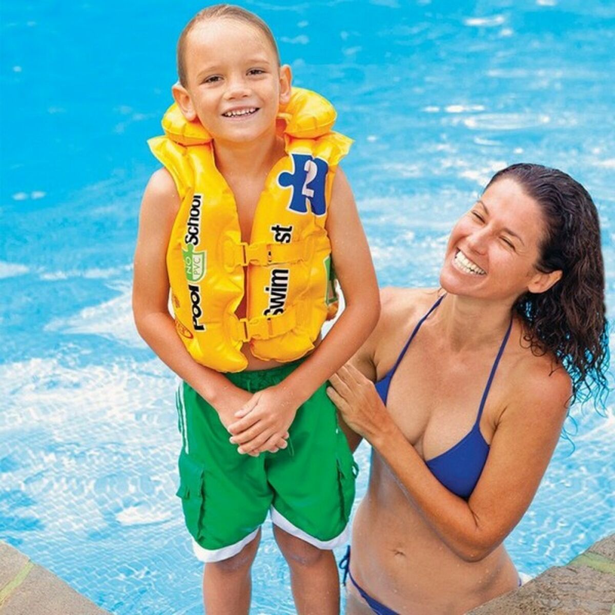 Colete Insuflável para Piscina Intex 50 x 47 x 40 cm