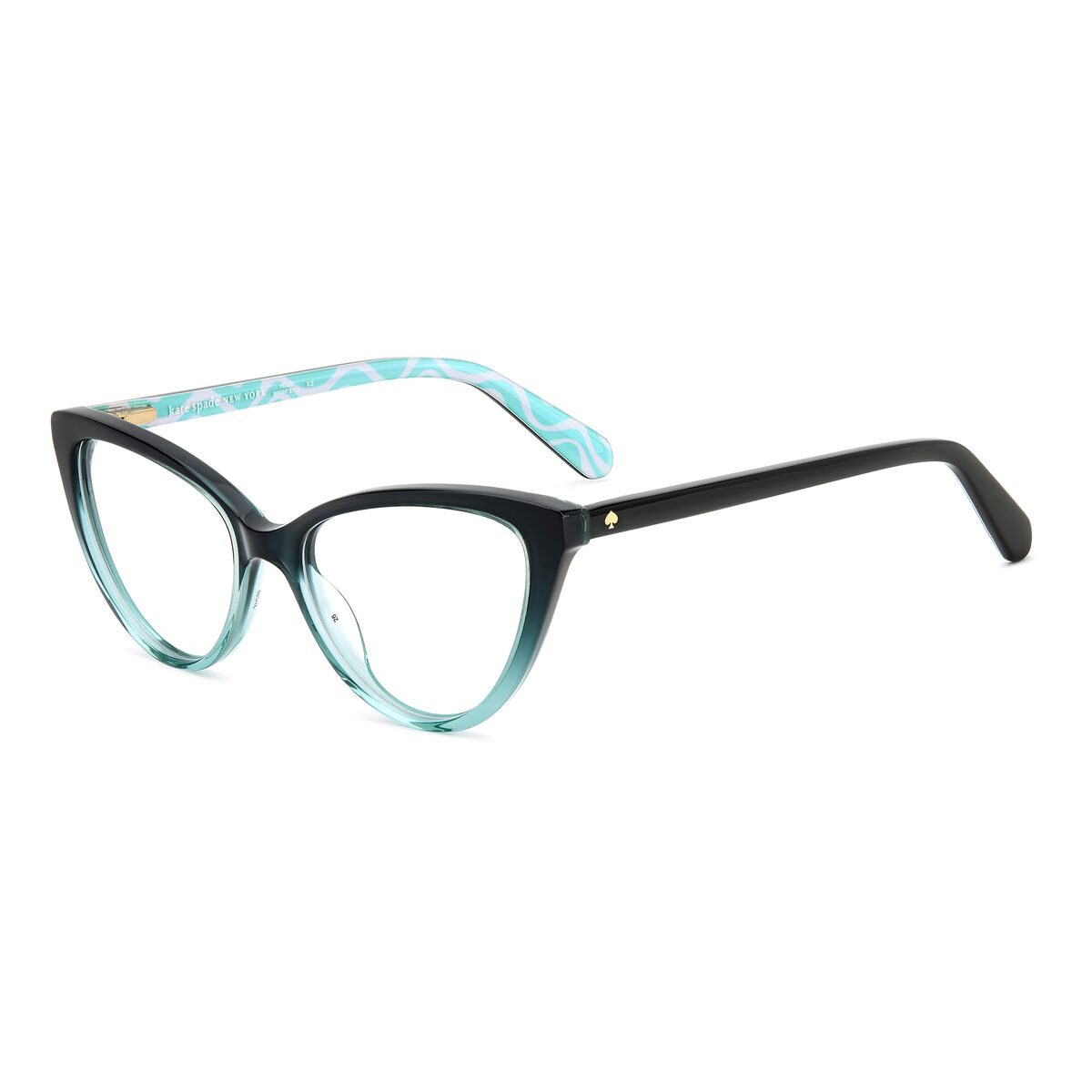 Armação de Óculos Infantil Kate Spade Preto Ø 48 mm