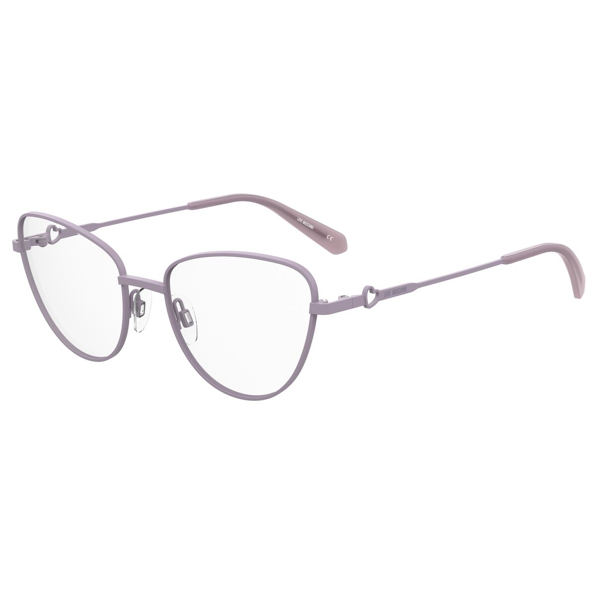 Armação de Óculos Infantil Love Moschino Roxo Ø 52 mm