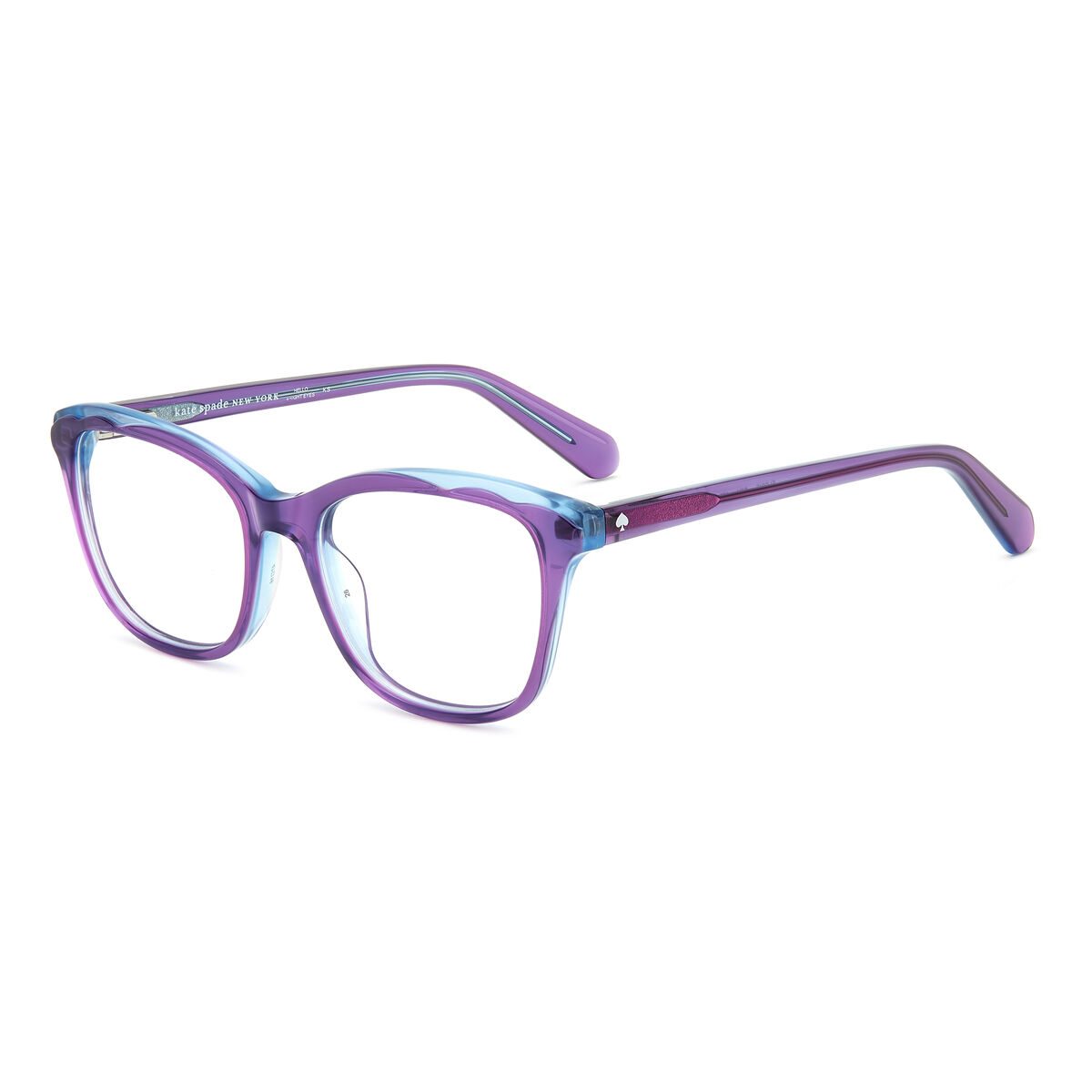 Armação de Óculos Infantil Kate Spade Roxo Ø 47 mm