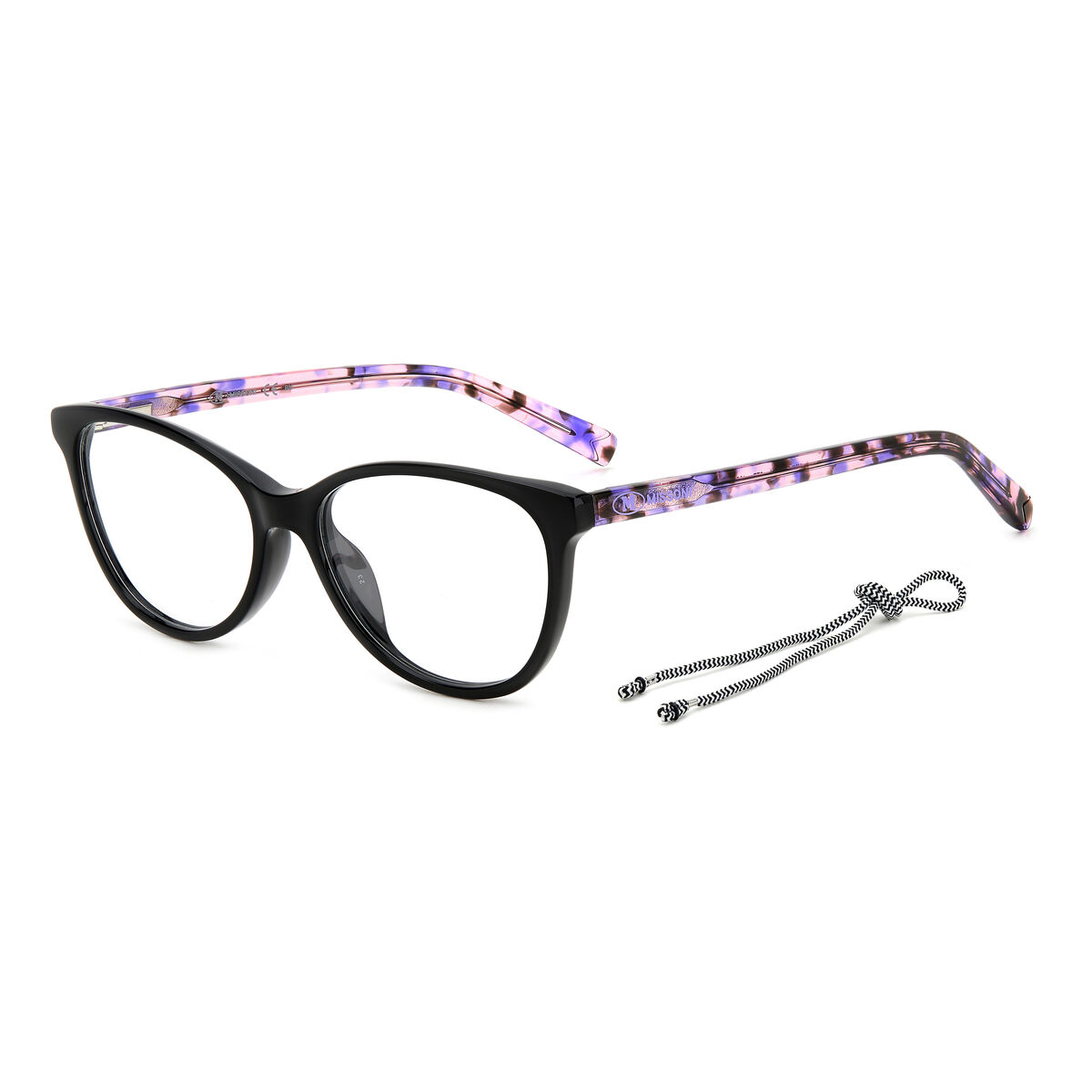 Armação de Óculos Infantil Missoni Preto Ø 50 mm
