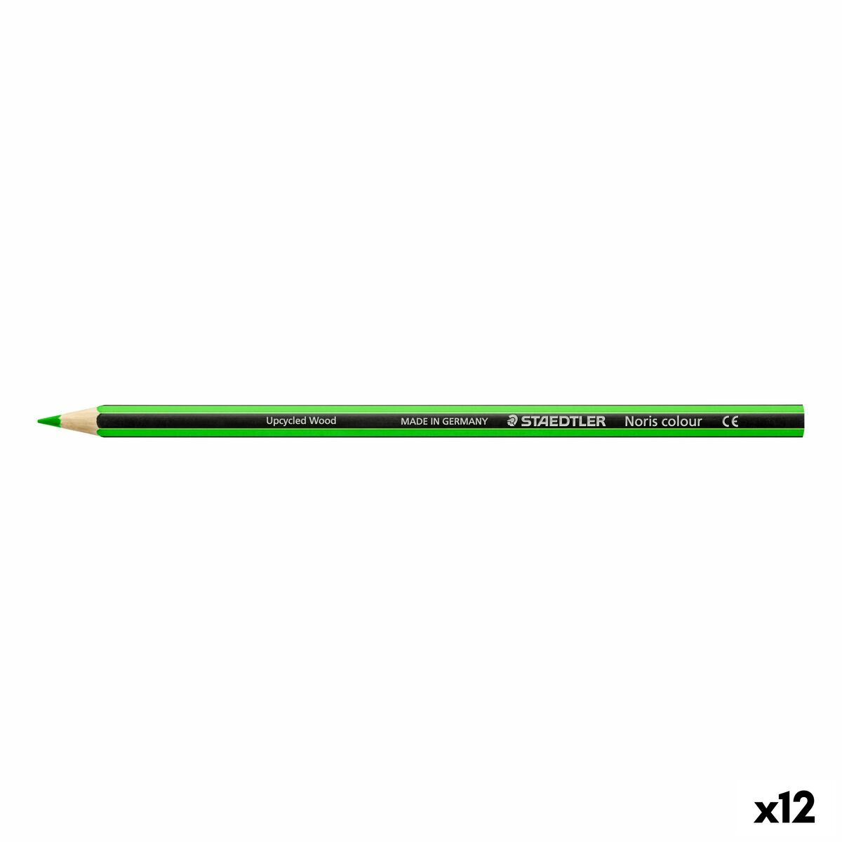 Lápis de cores Staedtler Wopex Verde Claro (12 Unidades)