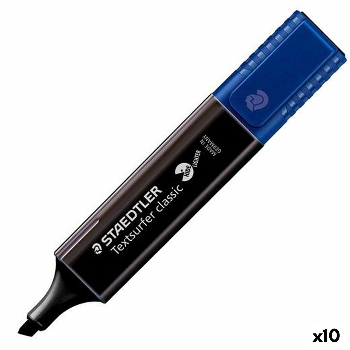 Marcador Fluorescente Staedtler Textsurfer Classic Vintage Preto (10 Unidades)