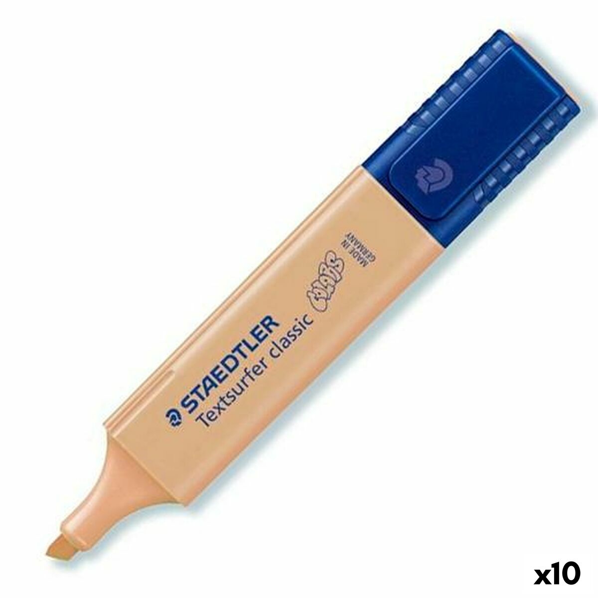 Marcador Fluorescente Staedtler Textsurfer Classic Vintage Areia (10 Unidades)