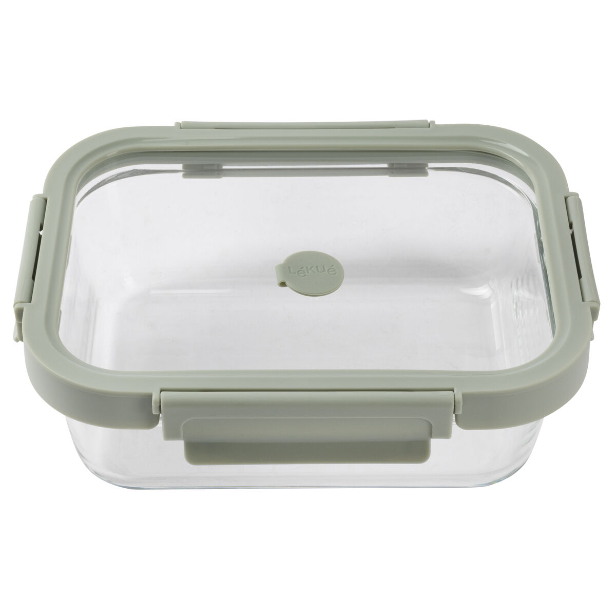 Lancheira Hermética Lékué Vidro de Borosilicato Retangular 1,05 L