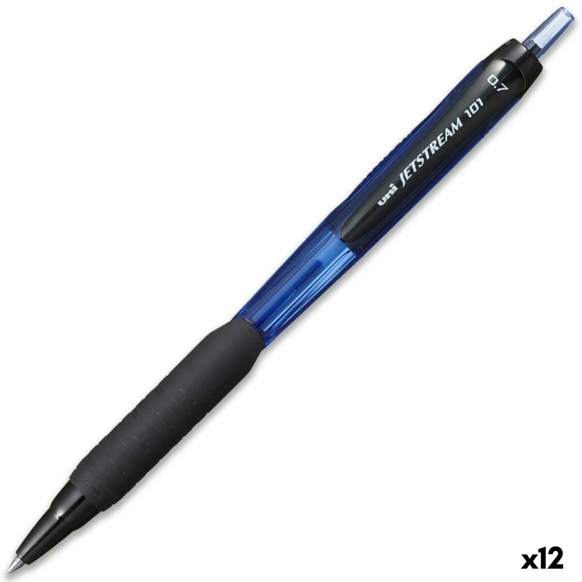 Esferográfica de tinta líquida Uni-Ball Jetstream SXN-101-07 Azul 0,7 mm (12 Unidades)