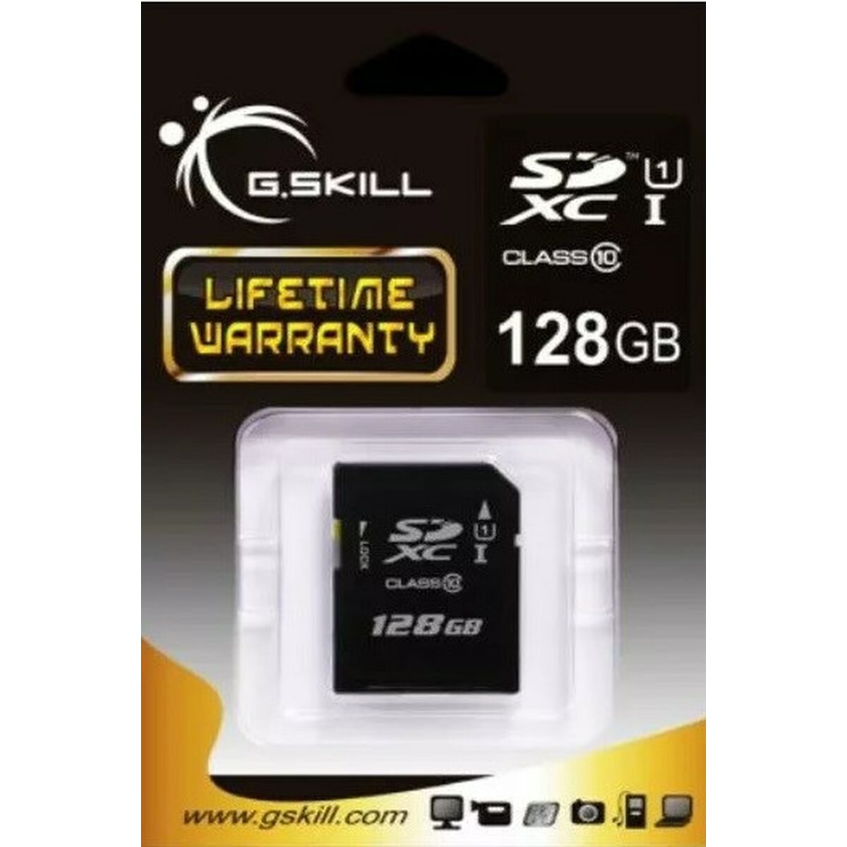 Cartão Micro SD GSKILL FF-SDXC128GN-U1. 128