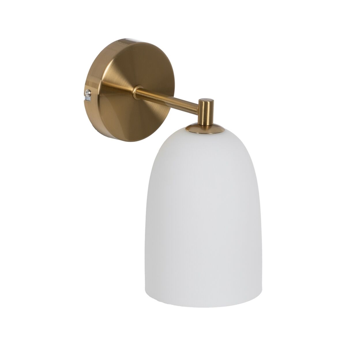 Luminária de parede Branco Dourado 60 W 19 x 12 x 23,5 cm