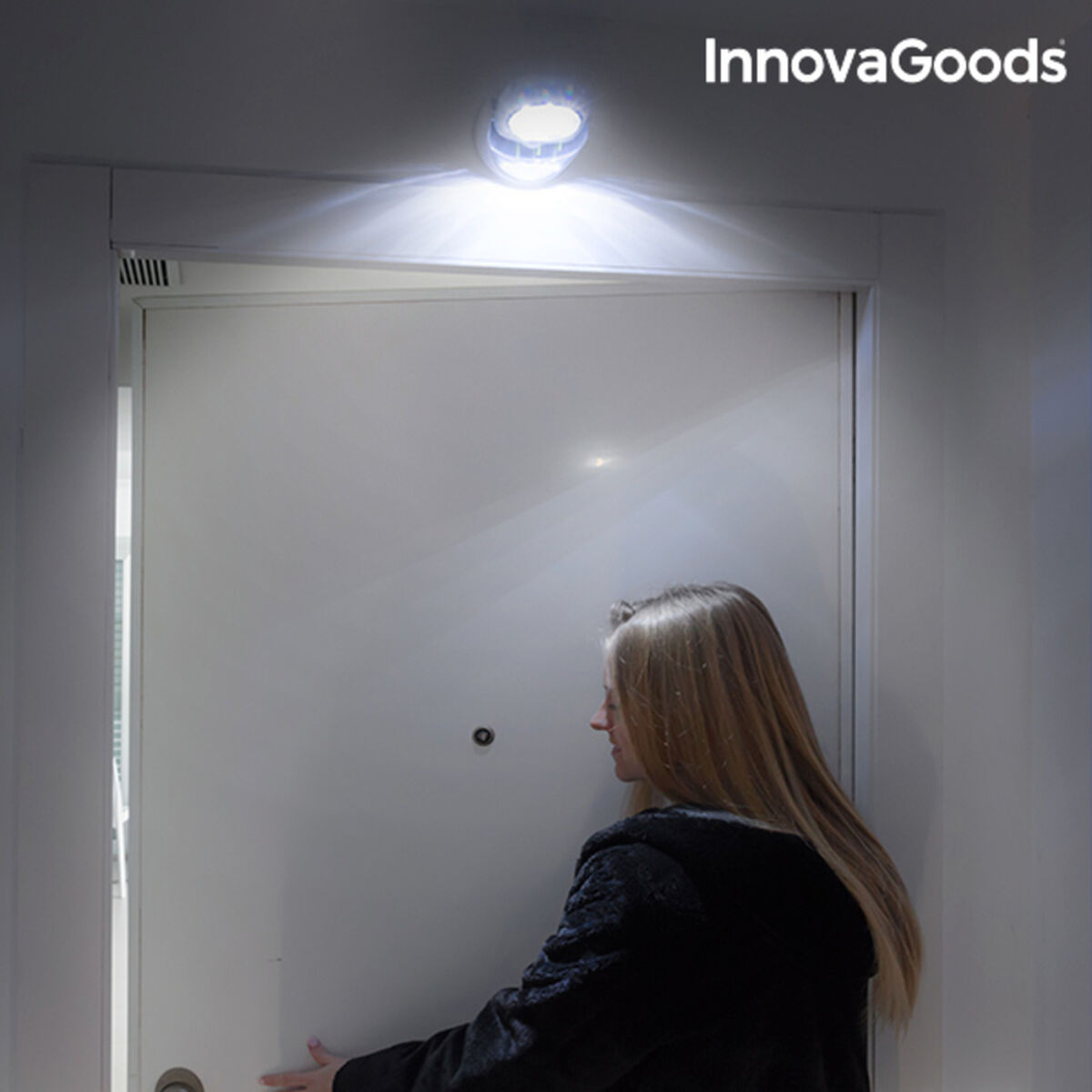 Candeeiro LED com Sensor de Movimento InnovaGoods IG117025 (Recondicionado A)