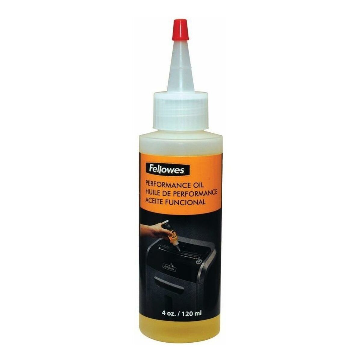 Óleo Lubrificante para Trituradora de Papel Fellowes 3505006 120 ml Multicolor (12 Unidades)